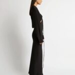 TRIQUETRA FRONT TIE SHIRT DRESS