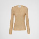 LAMÉ CREWNECK SWEATER