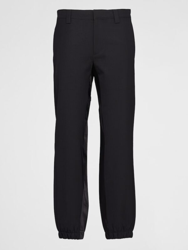 WOOL GABARDINE PANTS