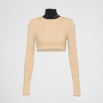 LAMÉ TURTLENECK SWEATER