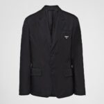 RE-NYLON SINGLE BREASTED BLAZER