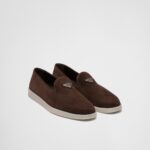 SUEDE SLIP ONS