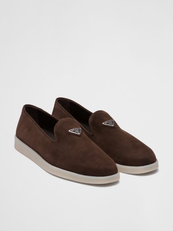 SUEDE SLIP ONS