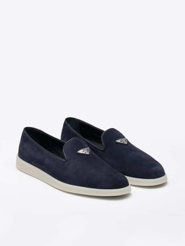 SUEDE SLIP ONS