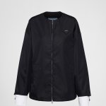 RE-NYLON BLOUSON WITH DETACHABLE CUFFS