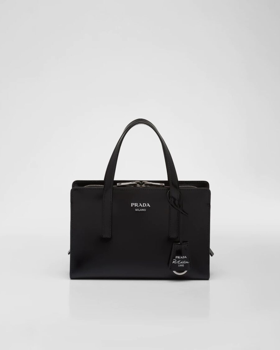 RE-EDITION 1995 BRUSHED LEATHER BAG