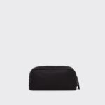 RE-NYLON AND SAFFIANO TRAVEL POUCH
