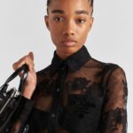 EMROIDERED LACE SHIRT