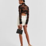 EMROIDERED LACE SHIRT