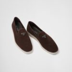 SUEDE SLIP ONS