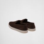 SUEDE SLIP ONS