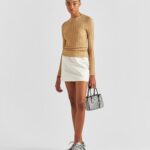 LAMÉ CREWNECK SWEATER