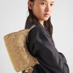 SATIN MINI BAG WITH CRYSTALS