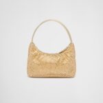 SATIN MINI BAG WITH CRYSTALS
