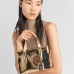 RE-EDITION 1995 BRUSHED LEATHER BAG