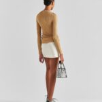LAMÉ CREWNECK SWEATER