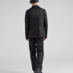 RE-NYLON SINGLE BREASTED BLAZER