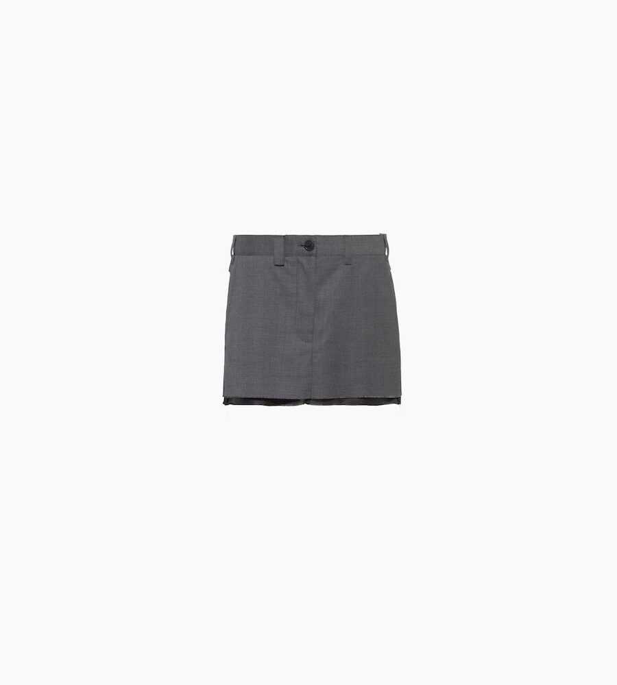 GRISAILLE MINI SKIRT
