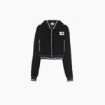 EMBROIDERED VELVET BLOUSON