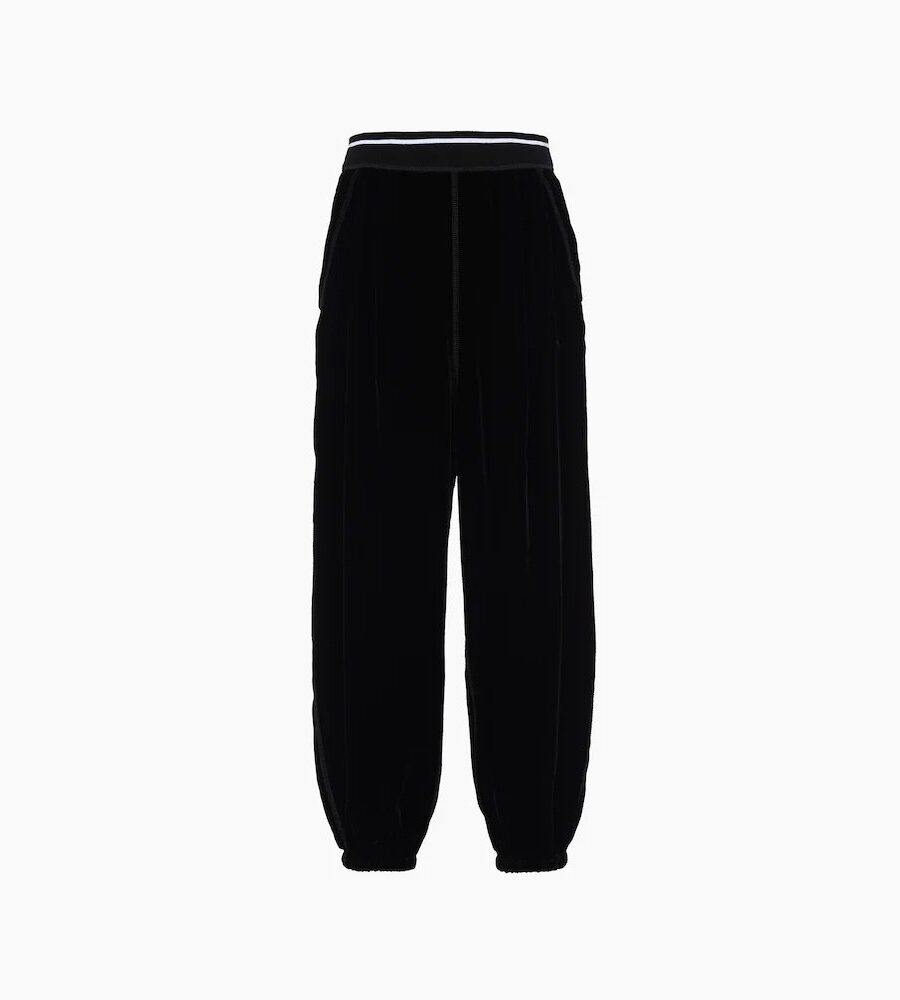 VELVET JOGGERS