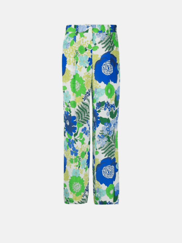 FLORAL PRINT PANTS