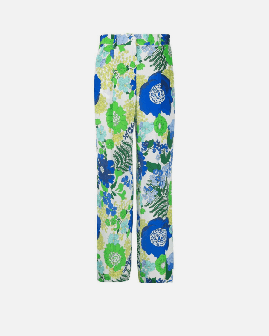 FLORAL PRINT PANTS