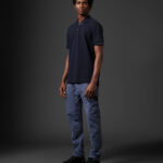 Metropolis Series Striped Polo Shirt