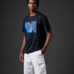 Metropolis Series Mercerized Jersey Graphic T-Shirt
