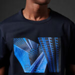 Metropolis Series Mercerized Jersey Graphic T-Shirt