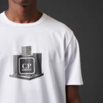 Metropolis Series Mercerized Jersey Graphic Logo T-Shirt