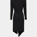 V-NECK MINI DRESS
