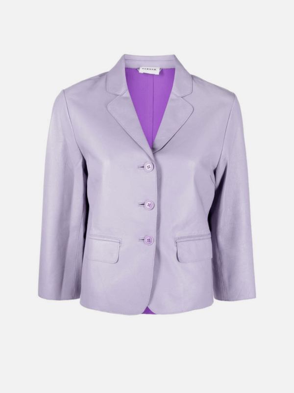 CROPPED LAMBSKIN JACKET