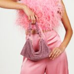 HERA NANO RHINESTONE SHOULDER BAG