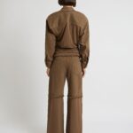DECONSTRUCT DENIM CUMMERBUND SHIRT