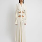MULTI PANELLED BUTTON DOWN DRESS