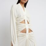 MULTI PANELLED BUTTON DOWN DRESS