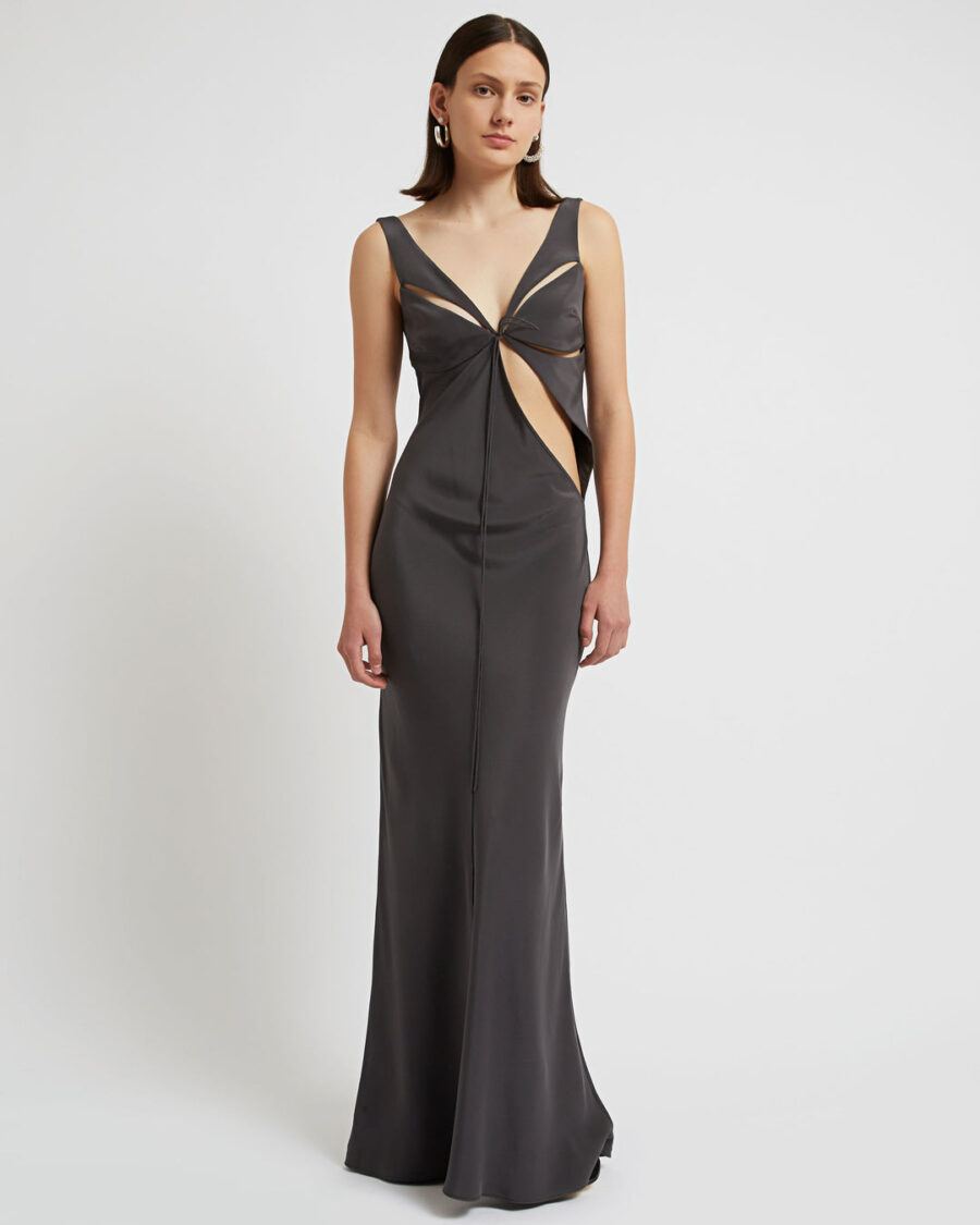 TRIQUETRA CONTOURED TANK DRESS