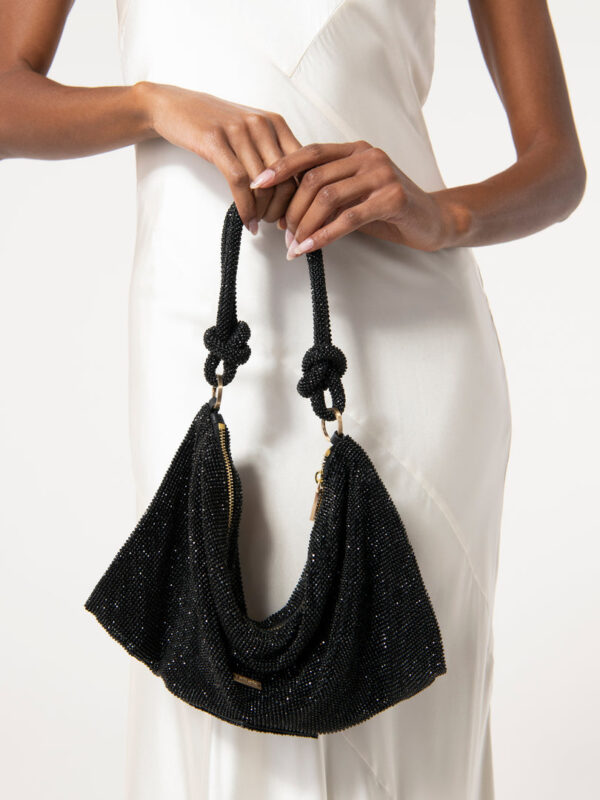 HERA MINI RHINESTONE SHOULDER BAG