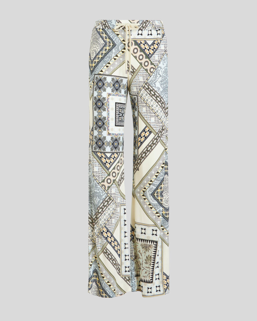 JOGGING TROUSERS WITH PATCHWORK PATTERN