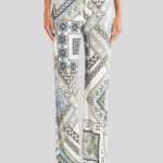 JOGGING TROUSERS WITH PATCHWORK PATTERN
