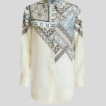 SHIRT WITH PLACED POUCH PRINT