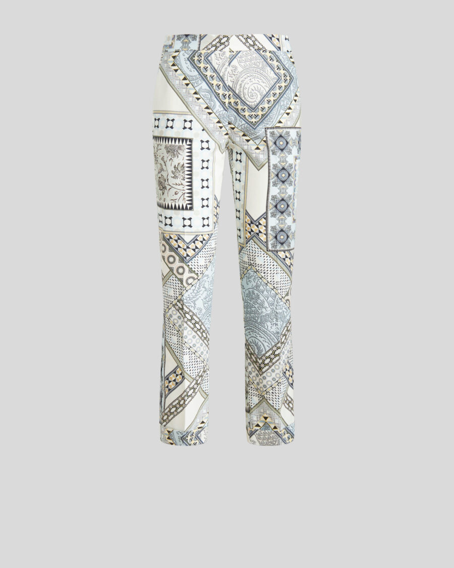 TAILORED PATCHWORK TROUSERS