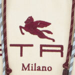 SMALL SHOPPING BAG WITH WOVEN HANDLES
