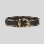 LEATHER EMBROIDERED BELT