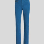 JEANS WITH PAISLEY DESIGN ON POCKET