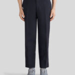 LINEN TROUSERS WITH TUCKS