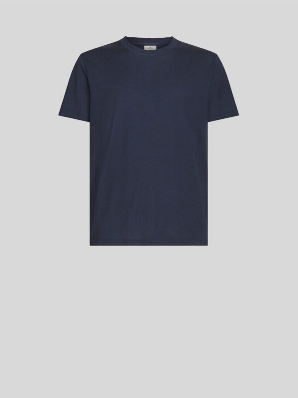 BANDANA PRINT JERSEY T-SHIRT