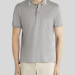 GRECA STYLE PATTERN POLO SHIRT