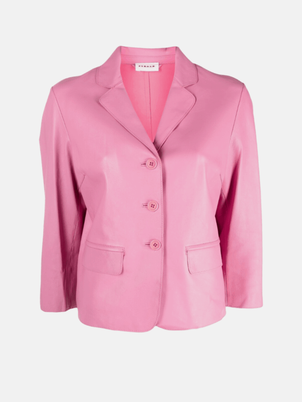 CROPPED LAMBSKIN JACKET