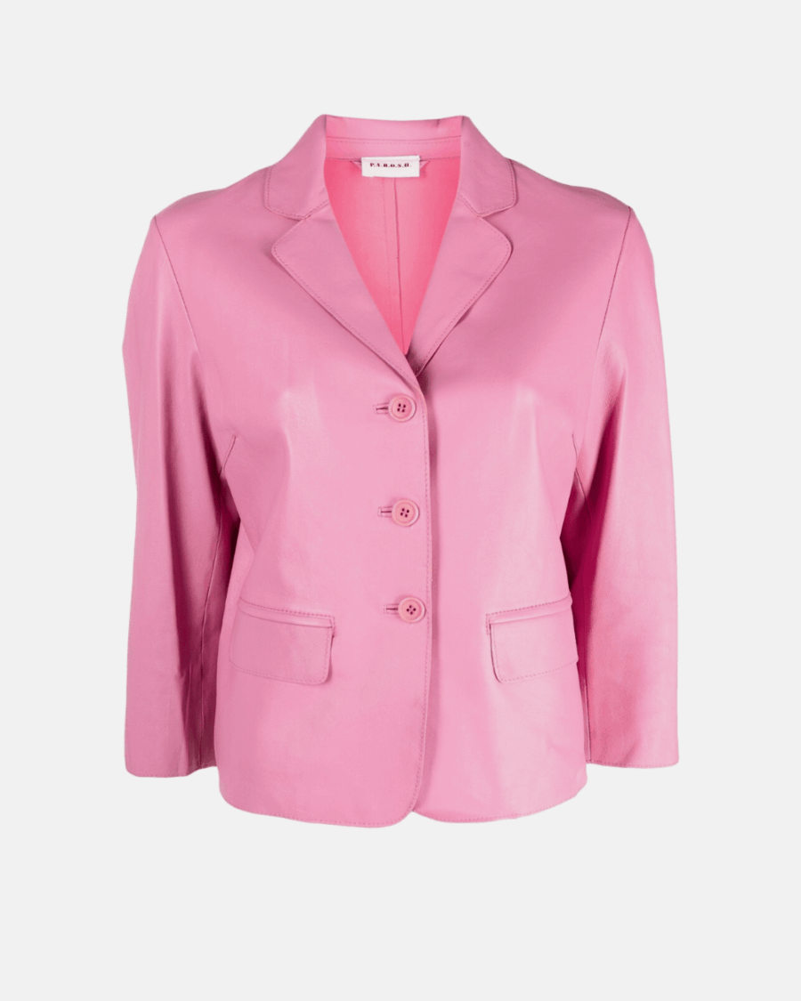 CROPPED LAMBSKIN JACKET